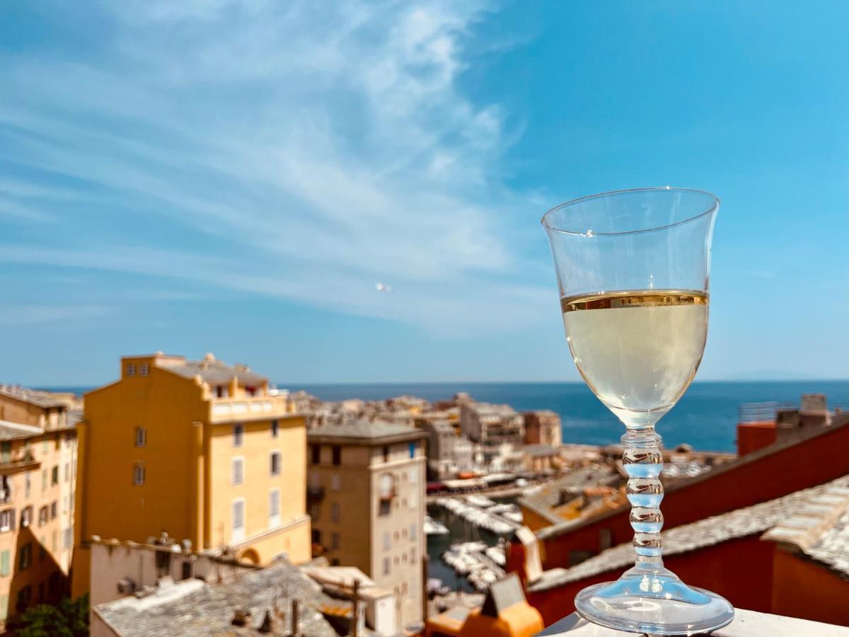 Pepites Bastiaises Vatta Appartement Roof Top Jacuzzi Vue Vieux Port Bastia  Bagian luar foto