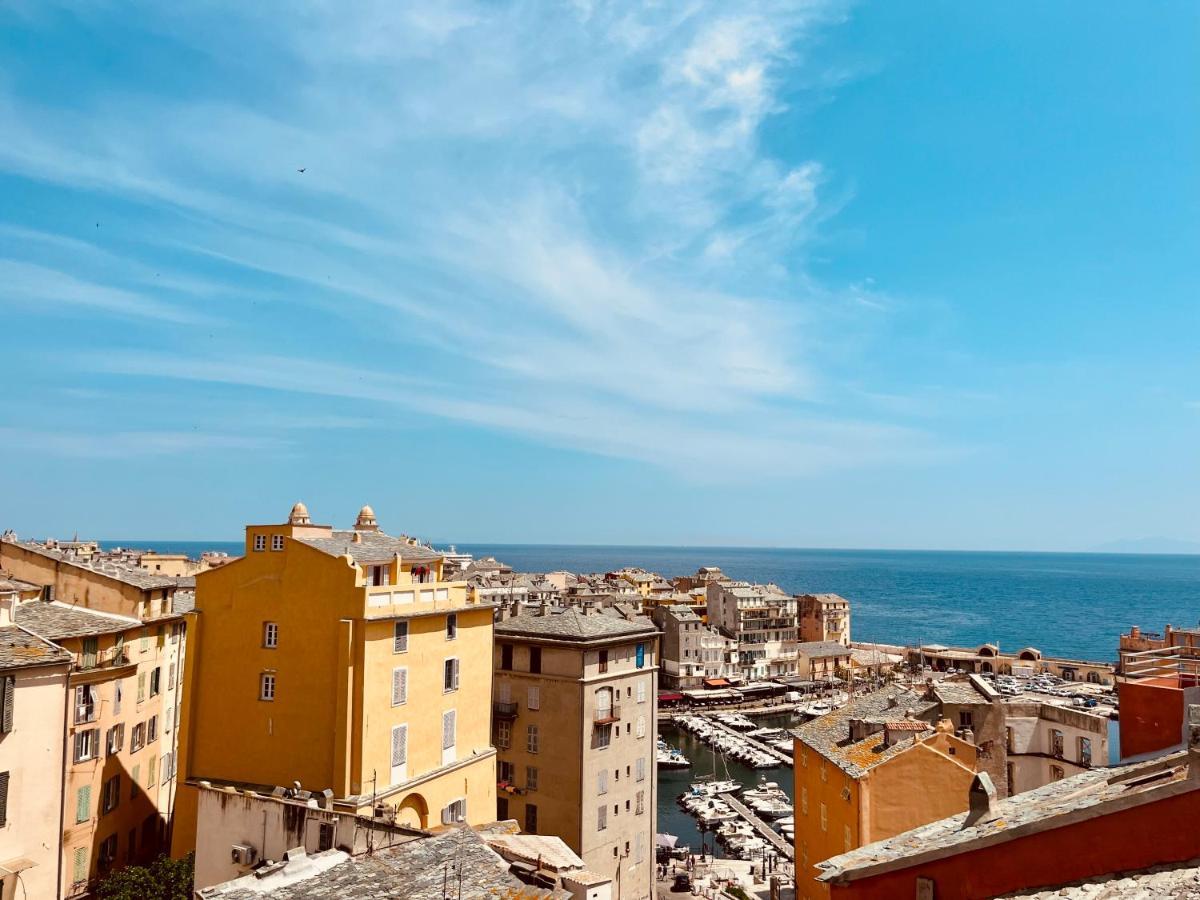 Pepites Bastiaises Vatta Appartement Roof Top Jacuzzi Vue Vieux Port Bastia  Bagian luar foto